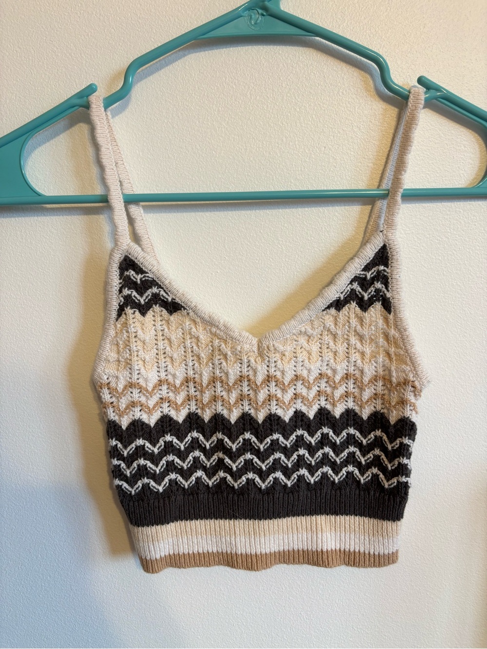 AEO knitted crop top
